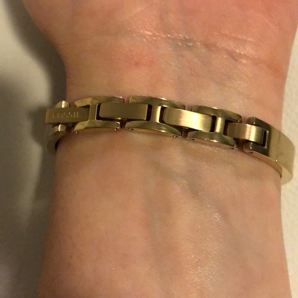 Fossil Goldtone watch - Picture 4 of 6